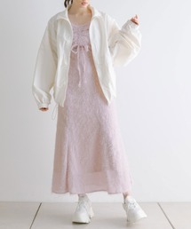 胸くしゅマーメイドキャミワンピース 1041090050