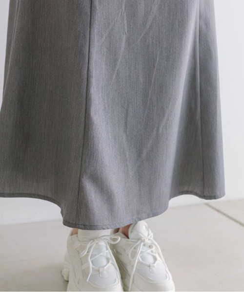 OLIVE des OLIVE(オリーブデオリーブ)の「胸くしゅマーメイドキャミワンピース 1041090050(ワンピース・レディース・チャコールグレー/ブラック/アイボリー/ピンク・FREE)」の13枚目の写真