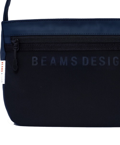 BEAMSビームスショルダーバックメッセンジャー黒ブラックメッシュY2Kテック系 BEAMS DESIGN ELASTIC MESH ショルダーバッグ 商品｜THE BAGMANIA