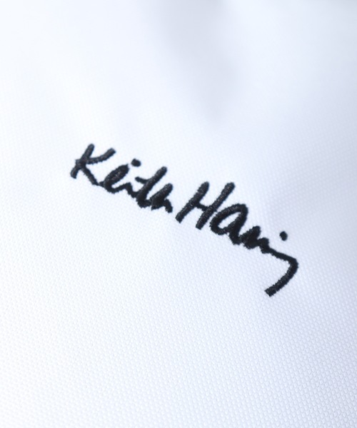 Keith Haring(キース・ヘリング)の「Keith Haring キースヘリング デイパックL(バックパック/リュック・メンズ・ホワイト/ブラック・FREE)」の11枚目の写真