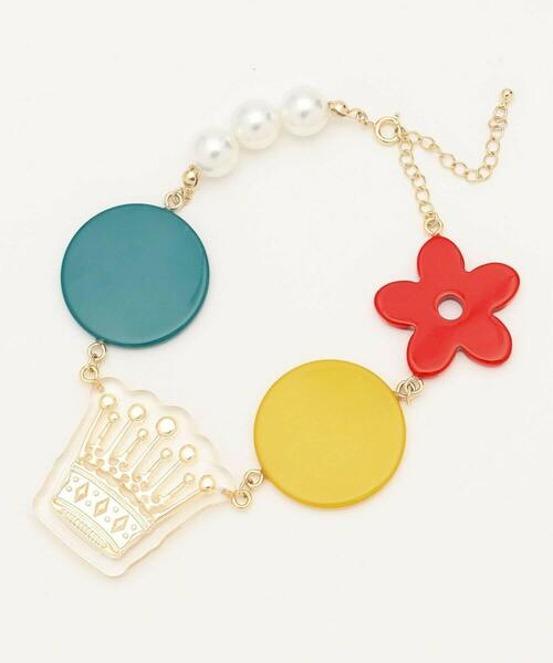 FRAPBOIS(フラボア)の「クリアークラウン ブレスレット(ブレスレット・レディース・ゴールド・FREE)」の2枚目の写真