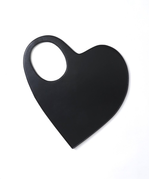 Three Four Time（ｽﾘｰﾌｫｰﾀｲﾑ）の「ハート型くり手BAG（トートバッグ・レディース・ブラック/レッド・FREE）」の8枚目の写真