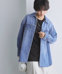 RASW（ラス）の「[RASW]デニムシャツジャケット（デニムジャケット）」