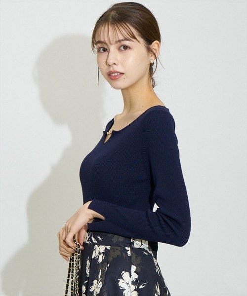 SWINGLE（スウィングル）の「シャドーフラワータックフレアスカート（スカート・レディース・ブラック系その他/グリーン系その他/ベージュ系その他2・SMALL/MEDIUM）」の21枚目の写真