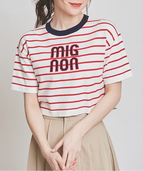 プルーンニットTシャツ The Ziggy | fleece cotton women's sweatshirt | perfectwhitetee