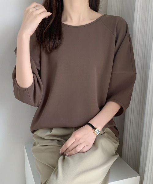 ABITOKYO(アビトーキョー)の「バルーン袖バックリボンブラウス(シャツ/ブラウス・レディース・ブラック/ホワイト/モカ・M/L)」の3枚目の写真