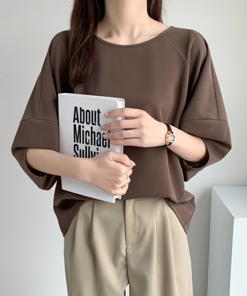 ABITOKYO(アビトーキョー)の「バルーン袖バックリボンブラウス(シャツ/ブラウス・レディース・ブラック/ホワイト/モカ・M/L)」の14枚目の写真