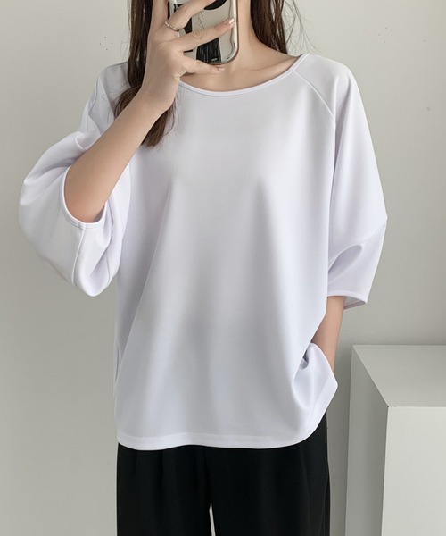 ABITOKYO(アビトーキョー)の「バルーン袖バックリボンブラウス(シャツ/ブラウス・レディース・ブラック/ホワイト/モカ・M/L)」の9枚目の写真