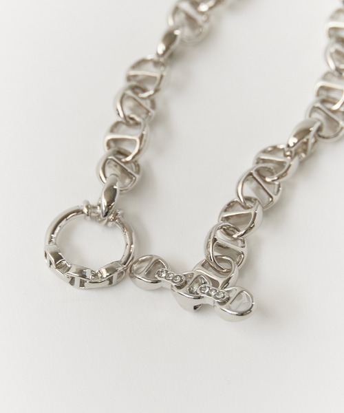 ROOPTOKYO（ループトウキョウ）の「OKUOKU 0909/オクオク アンカーブレスレット oku-bra-00220（ブレスレット・メンズ・シルバー・20/18/22）」の4枚目の写真
