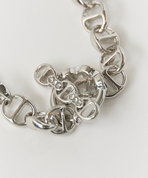 ROOPTOKYO（ループトウキョウ）の「OKUOKU 0909/オクオク アンカーブレスレット oku-bra-00220（ブレスレット・メンズ・シルバー・20/18/22）」の3枚目の写真
