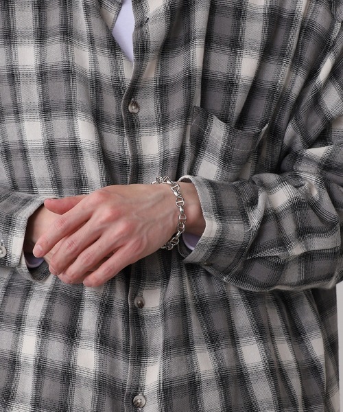 ROOPTOKYO（ループトウキョウ）の「OKUOKU 0909/オクオク アンカーブレスレット oku-bra-00220（ブレスレット・メンズ・シルバー・20/18/22）」の8枚目の写真