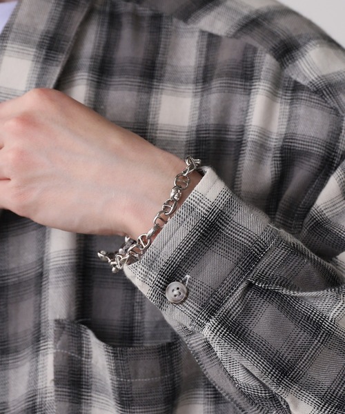 ROOPTOKYO（ループトウキョウ）の「OKUOKU 0909/オクオク アンカーブレスレット oku-bra-00220（ブレスレット・メンズ・シルバー・20/18/22）」の10枚目の写真