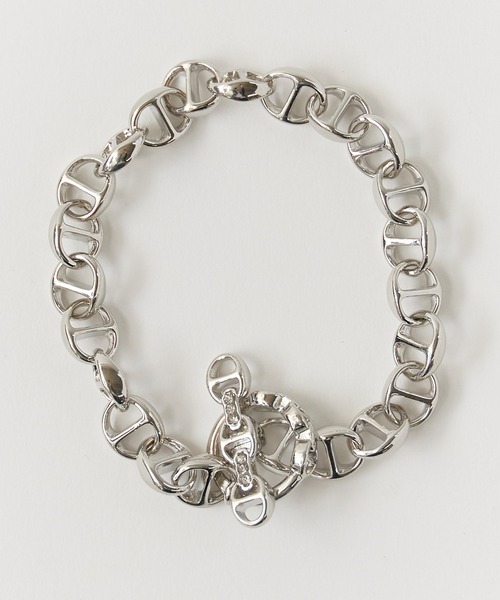 ROOPTOKYO（ループトウキョウ）の「OKUOKU 0909/オクオク アンカーブレスレット oku-bra-00220（ブレスレット・メンズ・シルバー・20/18/22）」の5枚目の写真