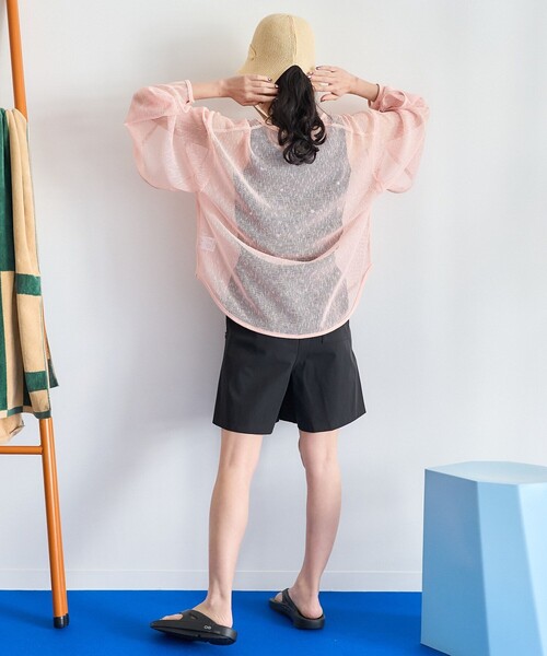 FREAK'S STORE（フリークスストア）の「ラメメッシュ 2WAYトップス（その他トップス・レディース・ブラック/ピンク/キャメル・ﾌﾘ-）」の19枚目の写真