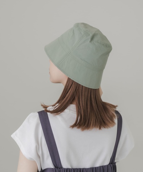 SMELLY（スメリー）の「ナイロンバケットハット（ハット・レディース・ブラック/カーキ/ベージュ・-）」の5枚目の写真