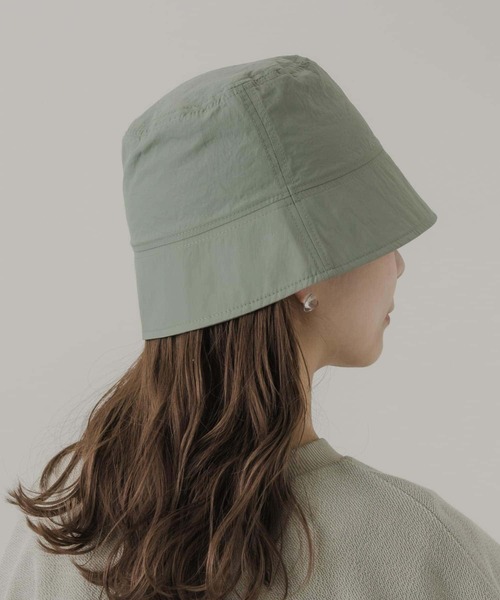 SMELLY（スメリー）の「ナイロンバケットハット（ハット・レディース・ブラック/カーキ/ベージュ・-）」の7枚目の写真