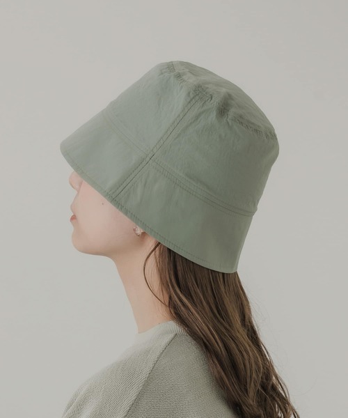 SMELLY（スメリー）の「ナイロンバケットハット（ハット・レディース・ブラック/カーキ/ベージュ・-）」の9枚目の写真