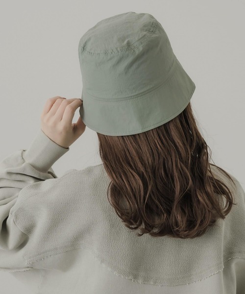 SMELLY（スメリー）の「ナイロンバケットハット（ハット・レディース・ブラック/カーキ/ベージュ・-）」の10枚目の写真