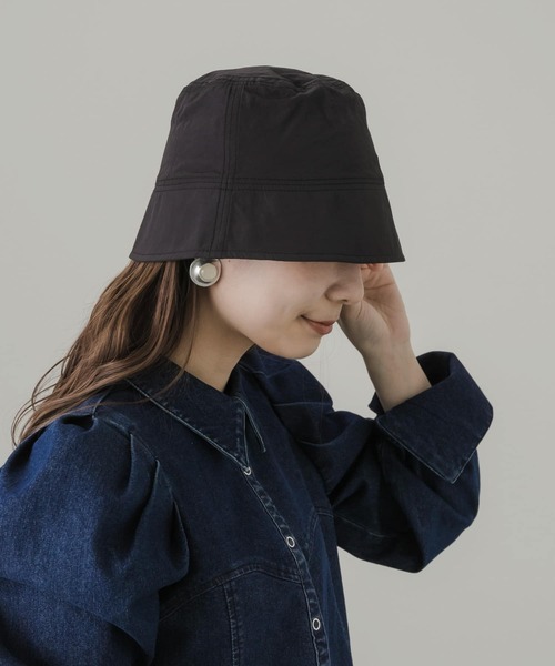 SMELLY（スメリー）の「ナイロンバケットハット（ハット・レディース・ブラック/カーキ/ベージュ・-）」の14枚目の写真