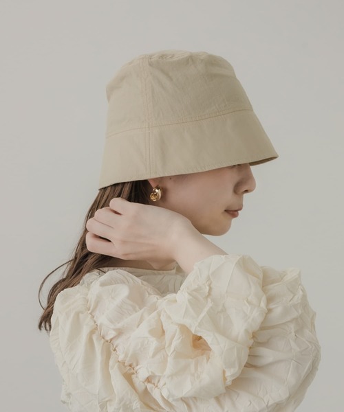 SMELLY（スメリー）の「ナイロンバケットハット（ハット・レディース・ブラック/カーキ/ベージュ・-）」の18枚目の写真