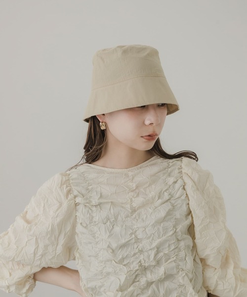 SMELLY（スメリー）の「ナイロンバケットハット（ハット・レディース・ブラック/カーキ/ベージュ・-）」の20枚目の写真