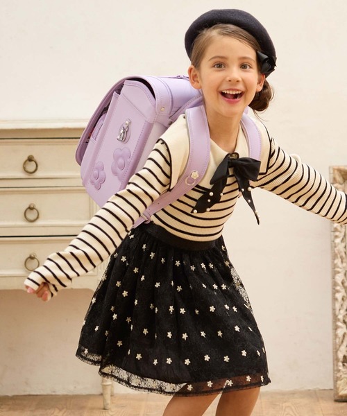 MARY QUANT(マリークワント)の「MARY QUANT(マリークワント)デイジースクエアランドセル(ランドセル・キッズ・ピンクベージュ/ライラック/ホワイト/ミント・ONE SIZE)」の6枚目の写真