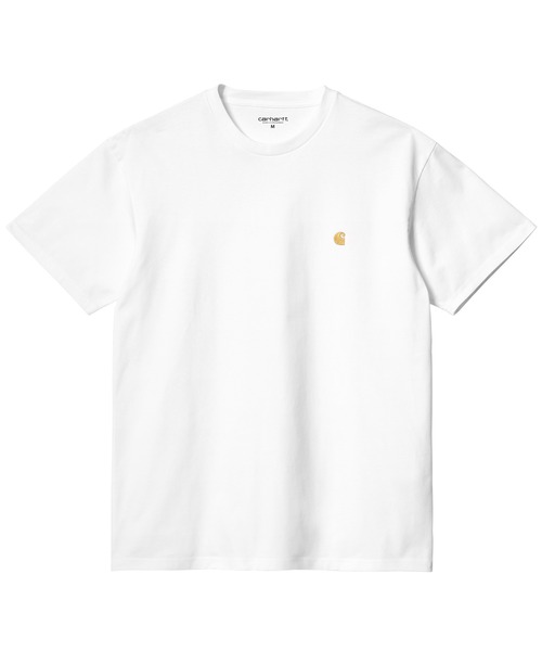 Carhartt WIP（カーハートダブリューアイピー）の「Carhartt/カーハート S/S CHASE T-SHIRT ルーズシルエット コットン100% I026391（Tシャツ/カットソー・メンズ・ブラック/ベージュ/ホワイト/グリーン・M/L/XL）」の8枚目の写真
