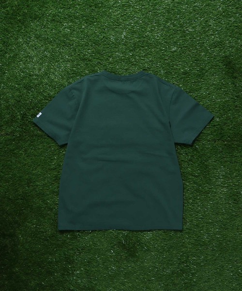 The Endless Summer（エンドレスサマー）の「TES SURF'S UP COLLEGE T-SHIRT / Tシャツ（Tシャツ/カットソー・メンズ・ブラック/ダークグリーン/ネイビー/ホワイト・SMALL/MEDIUM/LARGE/X-LARGE）」の5枚目の写真