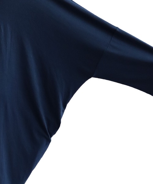 antiqua（アンティカ）の「ドルマンカーディガン（カーディガン/ボレロ・レディース・グリーン/ネイビー/ブラック・FREE）」の11枚目の写真