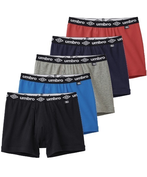 セール】umbro/アンブロ ボクサーパンツ ブランドロゴ 5枚組