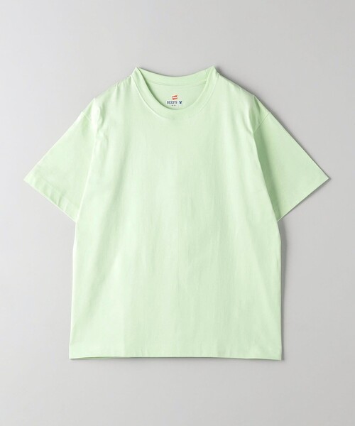 BEAUTY&YOUTH UNITED ARROWS（ビューティーアンドユースユナイテッドアローズ）の「【別注】 ＜Hanes＞ ビーフィー Tシャツ（Tシャツ/カットソー・メンズ・ホワイト/ブラック/ライム/ライトグレー・S/M/L/XL）」の4枚目の写真
