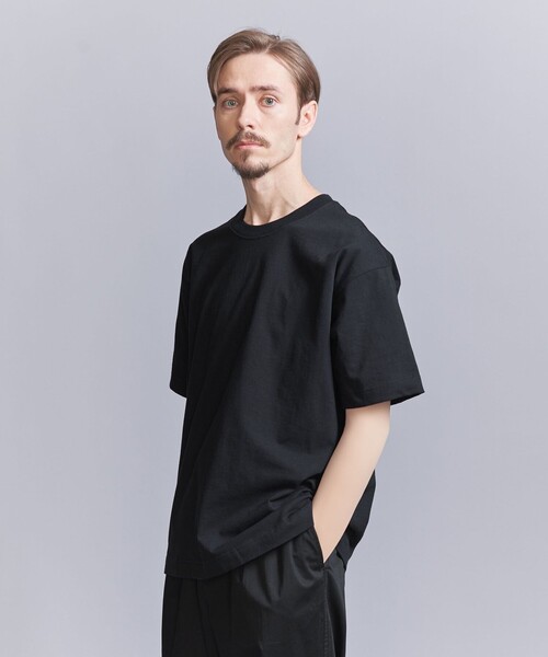 BEAUTY&YOUTH UNITED ARROWS（ビューティーアンドユースユナイテッドアローズ）の「【別注】 ＜Hanes＞ ビーフィー Tシャツ（Tシャツ/カットソー・メンズ・ホワイト/ブラック/ライム/ライトグレー・S/M/L/XL）」の5枚目の写真