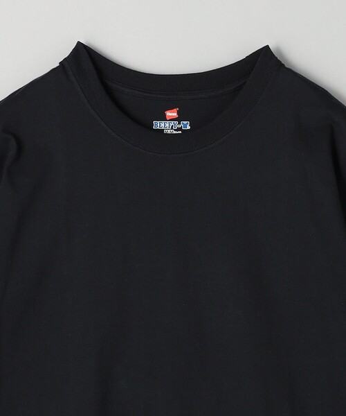 BEAUTY&YOUTH UNITED ARROWS（ビューティーアンドユースユナイテッドアローズ）の「【別注】 ＜Hanes＞ ビーフィー Tシャツ（Tシャツ/カットソー・メンズ・ホワイト/ブラック/ライム/ライトグレー・S/M/L/XL）」の16枚目の写真