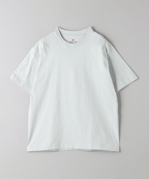 BEAUTY&YOUTH UNITED ARROWS（ビューティーアンドユースユナイテッドアローズ）の「【別注】 ＜Hanes＞ ビーフィー Tシャツ（Tシャツ/カットソー・メンズ・ホワイト/ブラック/ライム/ライトグレー・S/M/L/XL）」の18枚目の写真
