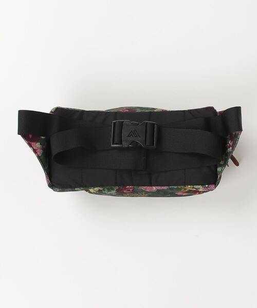 GREGORY(グレゴリー)の「STANDARD WAISTPACK TAP. / スタンダードウエストパック / ガーデンタペストリー(ボディバッグ/ウエストポーチ・メンズ・レッド系その他・FREE)」の5枚目の写真