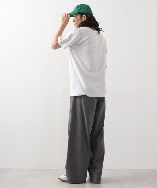 spiritoso(スピリトーゾ)の「spiritoso RELAX シートプリントTシャツ 半袖(Tシャツ/カットソー・メンズ・ホワイト/ブラック/オートミール・L/M)」の18枚目の写真