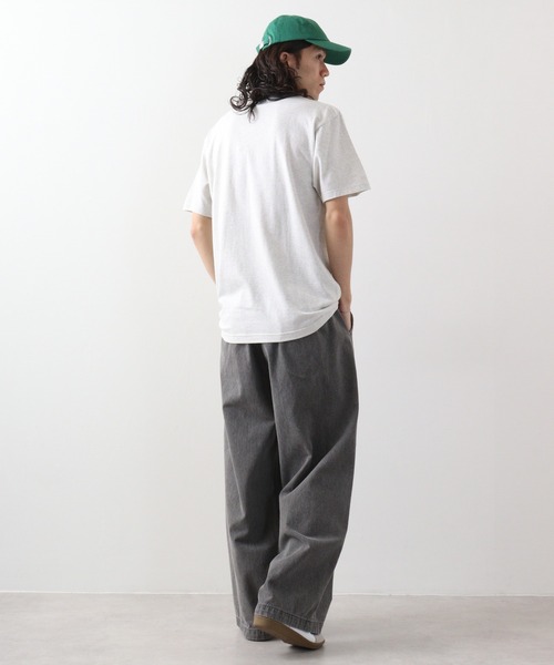 spiritoso(スピリトーゾ)の「spiritoso RELAX シートプリントTシャツ 半袖(Tシャツ/カットソー・メンズ・ホワイト/ブラック/オートミール・L/M)」の19枚目の写真