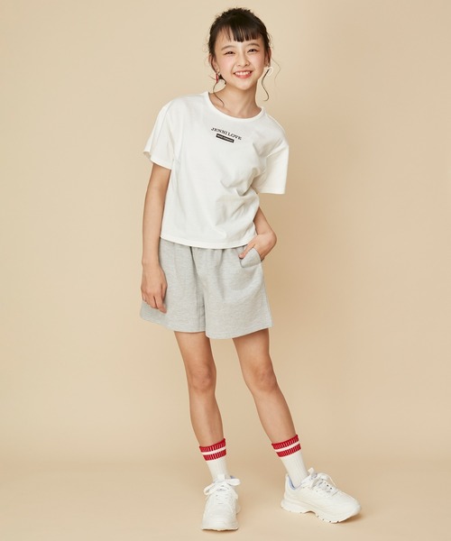 JENNI LOVE セットアップ 150cm ホワイト・ブラック JENNI love（ジェニィラブ）の「セットアイテムセットアップ対応