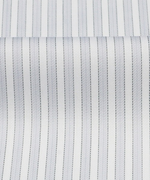 TOKYO SHIRTS(トウキョウシャツ)の「LENZING(TM)ECOVERO(TM) BIGシルエットシャツ レギュラー 七分袖(シャツ/ブラウス・レディース・グレー・FREE)」の4枚目の写真