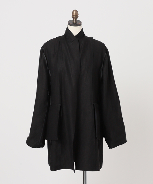 セール】リネンミックスライトジャケット（テーラードジャケット）｜AP