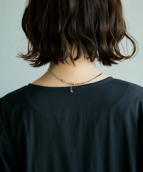 RAGEBLUE（レイジブルー）の「ティアードギャザー/コットンボイルワンピース（シャツワンピース・レディース・ブラック/ピンク/ブルー・FREE）」の10枚目の写真