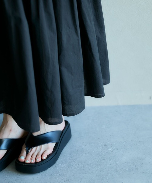 RAGEBLUE（レイジブルー）の「ティアードギャザー/コットンボイルワンピース（シャツワンピース・レディース・ブラック/ピンク/ブルー・FREE）」の14枚目の写真