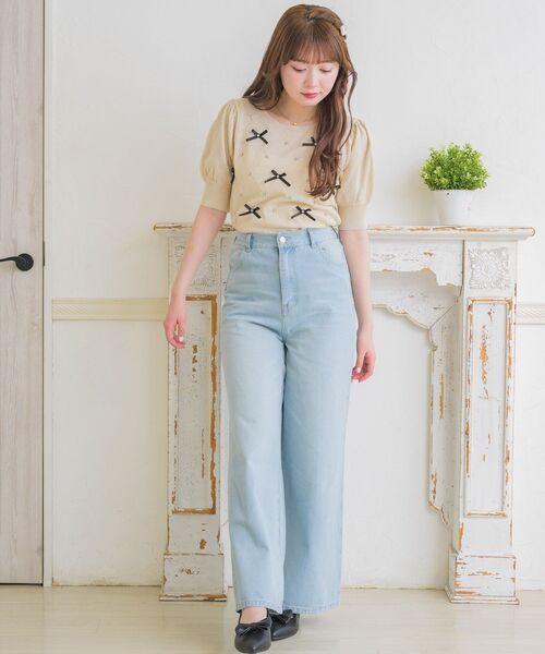 PARTIMENTO WOMEN ドット デニム PARTIMENTO WOMEN ドット デニム レディース
