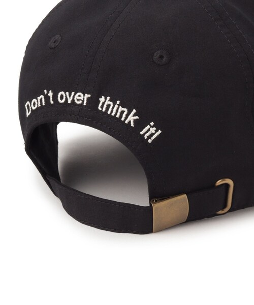 SHOO・LA・RUE（シューラルー）の「◆バックロゴ刺繍CAP（キャップ・レディース・ベージュ/ブラック/サックスブルー/ダークグレー・00）」の9枚目の写真