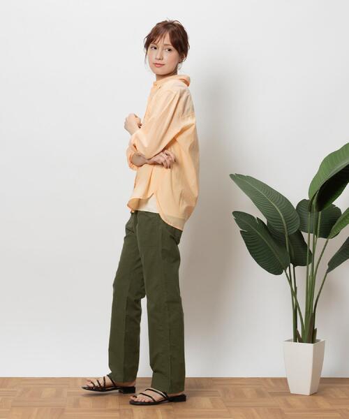 Lee(リー)の「Lee(リー)イージーパンツ(その他パンツ・レディース・オリーブ・L/M)」の10枚目の写真