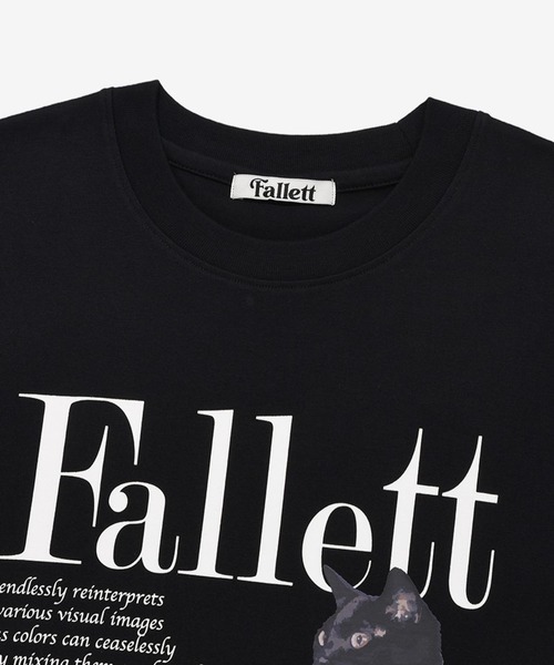Fallett(ファレット)の「【UNISEX】FALLETT/Deux Nero T 2112204(Tシャツ/カットソー・レディース・ホワイト/ブラック/チャコール・MEDIUM/SMALL)」の20枚目の写真