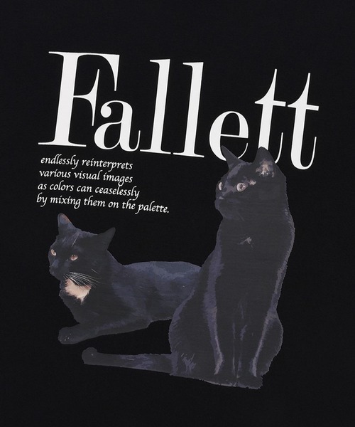 Fallett(ファレット)の「【UNISEX】FALLETT/Deux Nero T 2112204(Tシャツ/カットソー・レディース・ホワイト/ブラック/チャコール・MEDIUM/SMALL)」の21枚目の写真