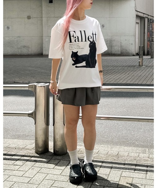 fallett ラグビーシャツ 黒とピンク FALLETT]スポーツクラブフットボールジャージ ブラック (Fallett