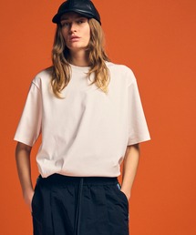 《UNISEX》Mercerize Cotton Dress-Fit Crew Neck T-shirt/マーセライズコットンドレスフィットクルーネックTシャツ【MAISON SPECIAL/メゾンスペシャル】