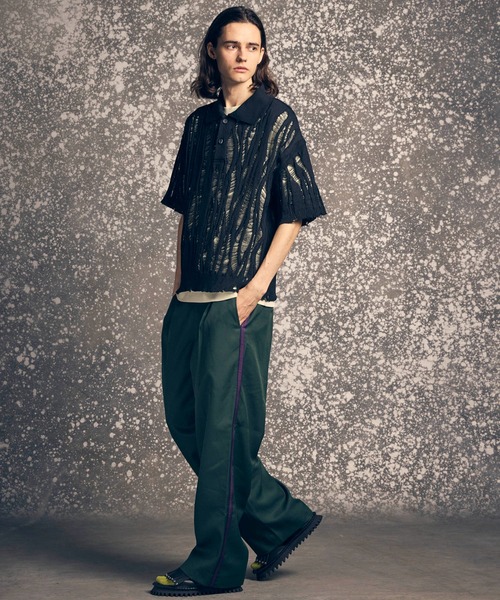 MAISON SPECIAL(メゾンスペシャル)の「《UNISEX》Mercerize Cotton Dress-Fit Crew Neck T-shirt/マーセライズコットンドレスフィットクルーネックTシャツ【MAISON SPECIAL/メゾンスペシャル】(Tシャツ/カットソー・メンズ・ラベンダー/ホワイト/ライム/ブラック・0/1/2)」の8枚目の写真